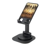 UYHhgqw Universal Phone Stand, Adjustable Desk Mount for iPhone, Cell Phones & Tablets, 360° Rotatable, Leisurely herd of cattle