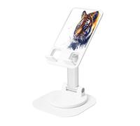 UYHhgqw Universal Phone Stand, Adjustable Desk Mount for iPhone, Cell Phones & Tablets, 360° Rotatable, Mighty tiger