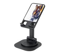 UYHhgqw Universal Phone Stand, Adjustable Desk Mount for iPhone, Cell Phones & Tablets, 360° Rotatable, Mighty tiger