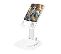 UYHhgqw Universal Phone Stand, Adjustable Desk Mount for iPhone, Cell Phones & Tablets, 360° Rotatable, Qilin Secret Language