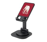UYHhgqw Universal Phone Stand, Adjustable Desk Mount for iPhone, Cell Phones & Tablets, 360° Rotatable, Siamese sovereignty flag