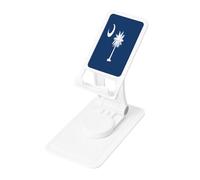 UYHhgqw Universal Phone Stand, Adjustable Desk Mount for iPhone, Cell Phones & Tablets, 360° Rotatable South Carolina Flag