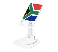 UYHhgqw Universal Phone Stand, Adjustable Desk Mount for iPhone, Cell Phones & Tablets, 360° Rotatable, South Africa flag