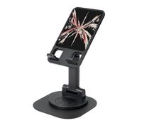 UYHhgqw Universal Phone Stand, Adjustable Desk Mount for iPhone, Cell Phones & Tablets, 360° Rotatable, Starlight fragments