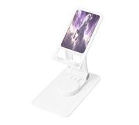 UYHhgqw Universal Phone Stand, Adjustable Desk Mount for iPhone, Cell Phones & Tablets, 360° Rotatable The leaping white horse