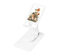 UYHhgqw Universal Phone Stand, Adjustable Desk Mount for iPhone, Cell Phones & Tablets, 360° Rotatable The Secret of Mushroom House