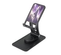 UYHhgqw Universal Phone Stand, Adjustable Desk Mount for iPhone, Cell Phones & Tablets, 360° Rotatable The leaping white horse