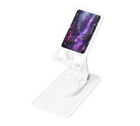 UYHhgqw Universal Phone Stand, Adjustable Desk Mount for iPhone, Cell Phones & Tablets, 360° Rotatable Tropical Aesthetics