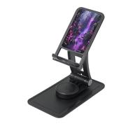 UYHhgqw Universal Phone Stand, Adjustable Desk Mount for iPhone, Cell Phones & Tablets, 360° Rotatable Tropical Aesthetics