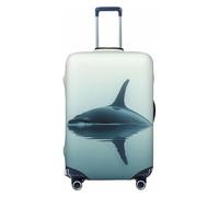 UYHhgqw Whales On The Sea Surface Durable Luggage Cover Suitcase Protector Anti-Scratch Luggage Cover Fits 18-32inch Luggage