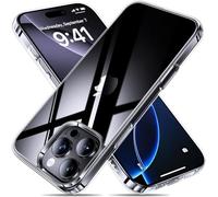 Uyiton for iPhone 16 Pro Max Case - Clear Phone Case for iPhone 16 Pro Max 6.9 inch, Non-Yellowing Phone Case Shockproof Military Grade Drop Protection Anti-Scratch Transparent Protective Cover