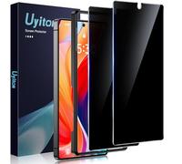 Uyiton Tempered Glass Privacy Screen Protector for Samsung Galaxy S25 Ultra, Pack of 2, 9H Hardness Protective Glass Privacy Screen Protector with Template, 28° Privacy Protection, Full Coverage,