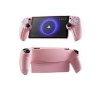 UYIYE Thin Fit Designed for PlayStation Portal Case, Full Protective Slim Case Cover Compatible with PS Portal -pink
