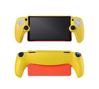 UYIYE Thin Fit Designed for PlayStation Portal Remote Player Case (yellow+red)