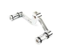 UYJHFPLND Motorcycle Gear Shift Lever Motorcycle Gear Shifter Lever Shift Peg Toe Heel Kit FootPegs for Harley Sportster XL883 XL 1200 Mid-Controls