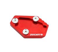 UYJHFPLND Motorcycle Side Stand Motorcycle CNC Kickstand Foot Side Stand Extension Pad Support Plate For Du&cati MONSTER 795 796 821 1200 1200S Multistrada 1200