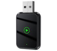 UYJJYDFC Wireless CarPlay Adapter for Audi A6 2017 2018 2019 2020 2021 2022 2023 2024, Effortlessly Convert Wired CarPlay to Wireless Wireless CarPlay Dongle Adapter,Black