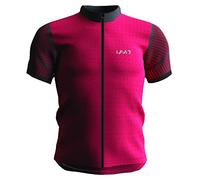 UYN Activyon Mtb Man Full Zip Shirt Short Sleeves Jerseys - Red, Small