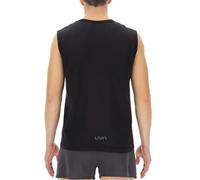 UYN O101977 Running Airstream OW Sleeveless Sports Vest Men's Black XXL