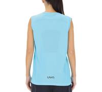 UYN O101997 Running Airstream OW Sleeveless Sports Vest Women's Blue Atoll M