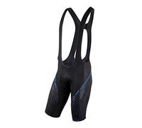 UYN Alpha Biking Man Bib Short Bib Shorts - Blackboard/Blue, Small