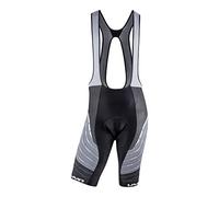 UYN Alpha Biking Man Bib Short Bib Shorts - White/Black, Small