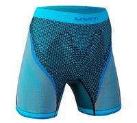 UYN Alpha Running LADY Pants Short Shorts - Surf/Pearl Grey, X-Small