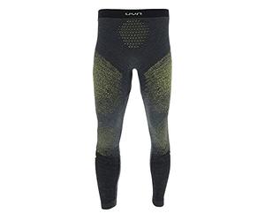 UYN ANSTA O102198 RUNNING EXCELERATION LONG Leggings Men's Black/Fluo Yellow M