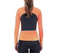 Uyn Biking Airwing Winter Long Sleeve Jersey Orange XL Woman XL Orange Ginger