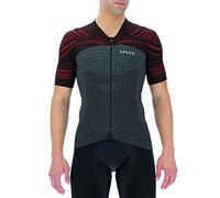 UYN Coolboost Ow. T-Shirt Sharkskin/Red Wagon M