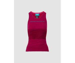 UYN Crossover Ow Sleeveless Top Rose/Sofisticated Red L