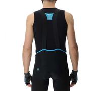 Uyn Cyclist Sleeveless Jersey S-M Black Onix / Pearl Grey