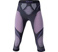 UYN Evolutyon Lady Underwear Pants Medium Baselayer Pants - Charcoal/Anthracite/Aqua, X-Small