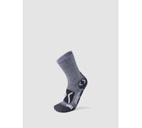 UYN Explorer Mid Lady's Outdoor Socks - Grey Melange/Pearl Grey, 39/40