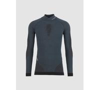 UYN Fusyon Thermal Compression Shirt - Orion Blue/Bordeaux/Pearl Grey, 2X-Large