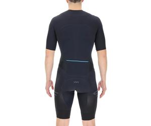 Uyn Integrated Short Sleeve Race Suit 2XL Black / Black