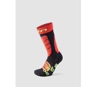 UYN Junior's Ski Socks - Black/Red, 27/30
