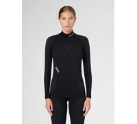 UYN Lady Ambityon Uw Shirt LG_SL TURTLE Neck Shirt - Blackboard/Anthracite/White, Small/Medium