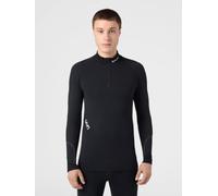 UYN Man Ambityon Baselayer Shirt Turtle Neck Thermal Compression Shirt - Blackboard/Black/White, XX-Large