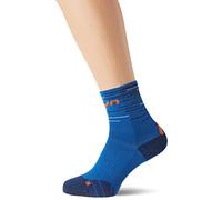 UYN Men Free Men's Running Socks - Royal Blue/Orange, 35/38