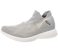 UYN Men's Free Flow Metal Sneaker, Silver/Grey, 12 UK