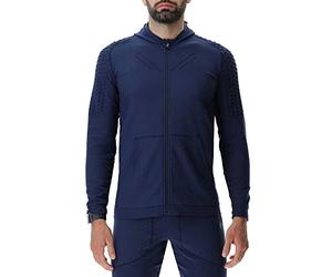 UYN Men's Run Fit Ow Hooded Full Zip Jacket