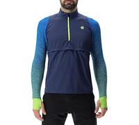 UYN Men's Running Exceleration Windproof Shirt Long Sl.zip Up Jacket
