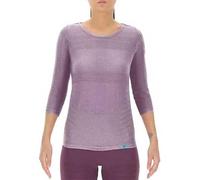 UYN O101986 Natural Training OW Three SL_ T-Shirt Women's Chinese Purple Melange M