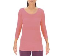 UYN O101986 Natural Training OW Three SL_ T-Shirt Women's Neon Pink Melange M