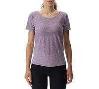 UYN O101987 Natural Training OW Short SL_ T-Shirt Women's Chinese Purple Melange M