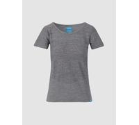 UYN O101987 Natural Training OW Short SL_ T-Shirt Women's Gray Melange M