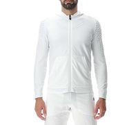 UYN O102024 RUN FIT OW HOODED FULL ZIP Jacket Men's Shiny White L