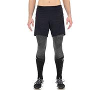 UYN O102171 RUNNING EXCELERATION 2IN1 Shorts Men's Black/Fluo Yellow XXL