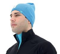 UYN O102195 NATYON PARALLELL Hat Unisex Diva Blue/White 1